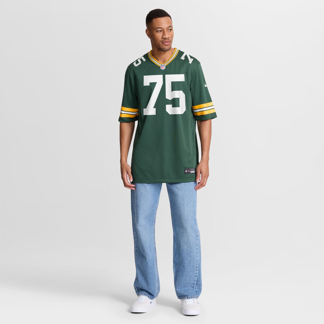 Men's Nike Green Bay Packers Sean Rhyan Green Game Player NFL Jersey
