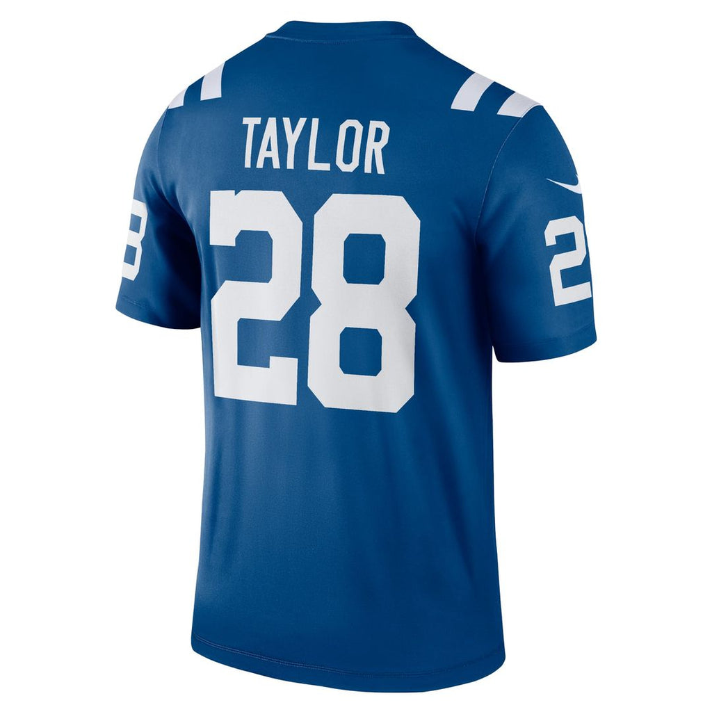 Men's Nike Indianapolis Colts Jonathan Taylor Royal Legend Player NFL Performance Top