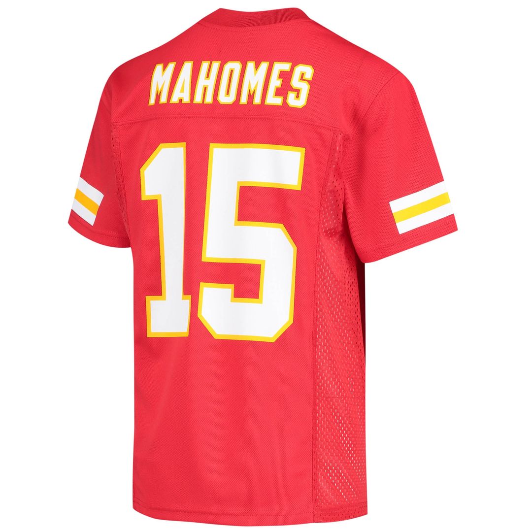Youth Kansas City Chiefs Patrick Mahomes Red Replica Player NFL Jersey
