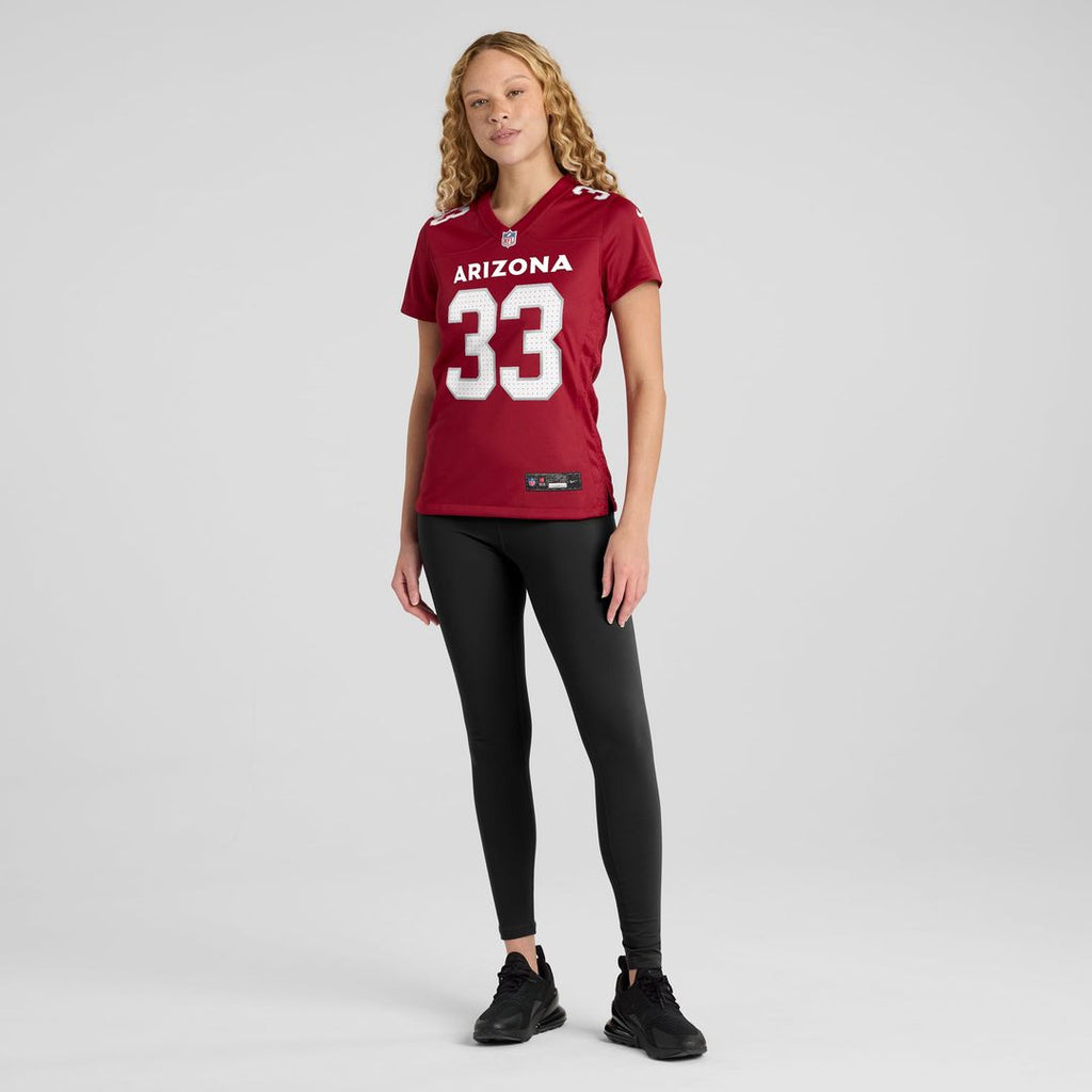 Women's Nike Arizona Cardinals Trey Benson Cardinal Game NFL Jersey