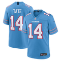 Men's Nike Tennessee Titans Carnell Tate Light Blue 2026 NFL Draft First Round Pick No. 4 Team Game NFL Jersey