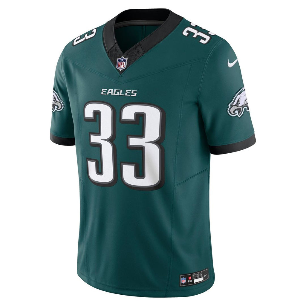 Men's Nike Philadelphia Eagles Cooper DeJean Kelly Green Alternate 2 Vapor F.U.S.E. Limited NFL Jersey