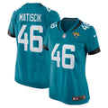 Women's Nike Jacksonville Jaguars Ross Matiscik Teal Game NFL Jersey