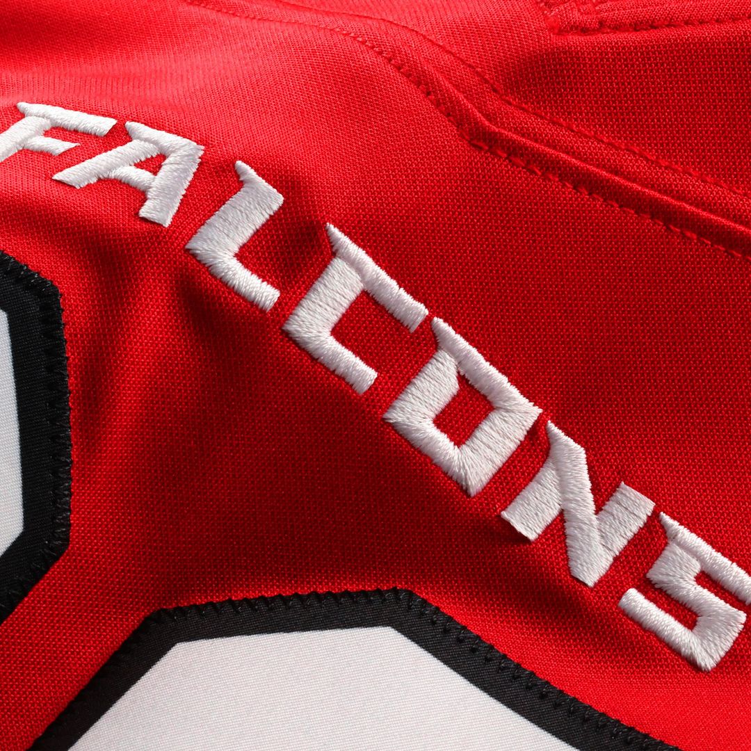 Men's Nike Atlanta Falcons Drake London Red Vapor F.U.S.E. Stitched Limited NFL Jersey