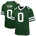 Youth Nike New York Jets Braelon Allen Green Team Game NFL Jersey