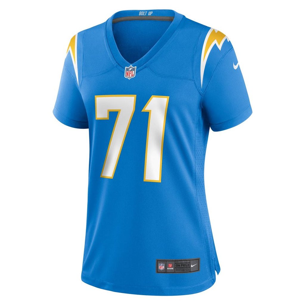 Women's Nike Los Angeles Chargers Jordan McFadden Powder Blue Team Game NFL Jersey