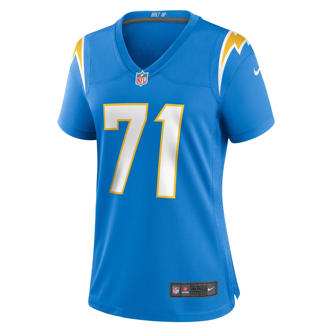 Women's Nike Los Angeles Chargers Jordan McFadden Powder Blue Team Game NFL Jersey