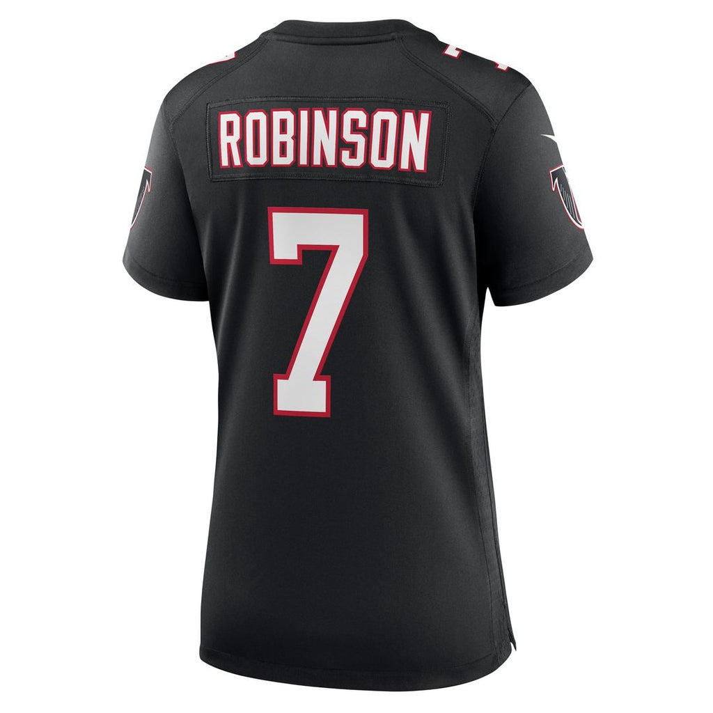 Women's Nike Atlanta Falcons Bijan Robinson Red Game NFL Jersey