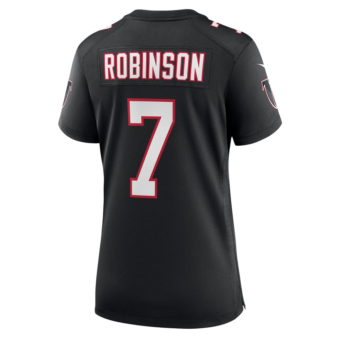 Women's Nike Atlanta Falcons Bijan Robinson Red Game NFL Jersey