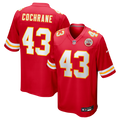 Men's Nike Kansas City Chiefs Jack Cochrane Red Game Player NFL Jersey