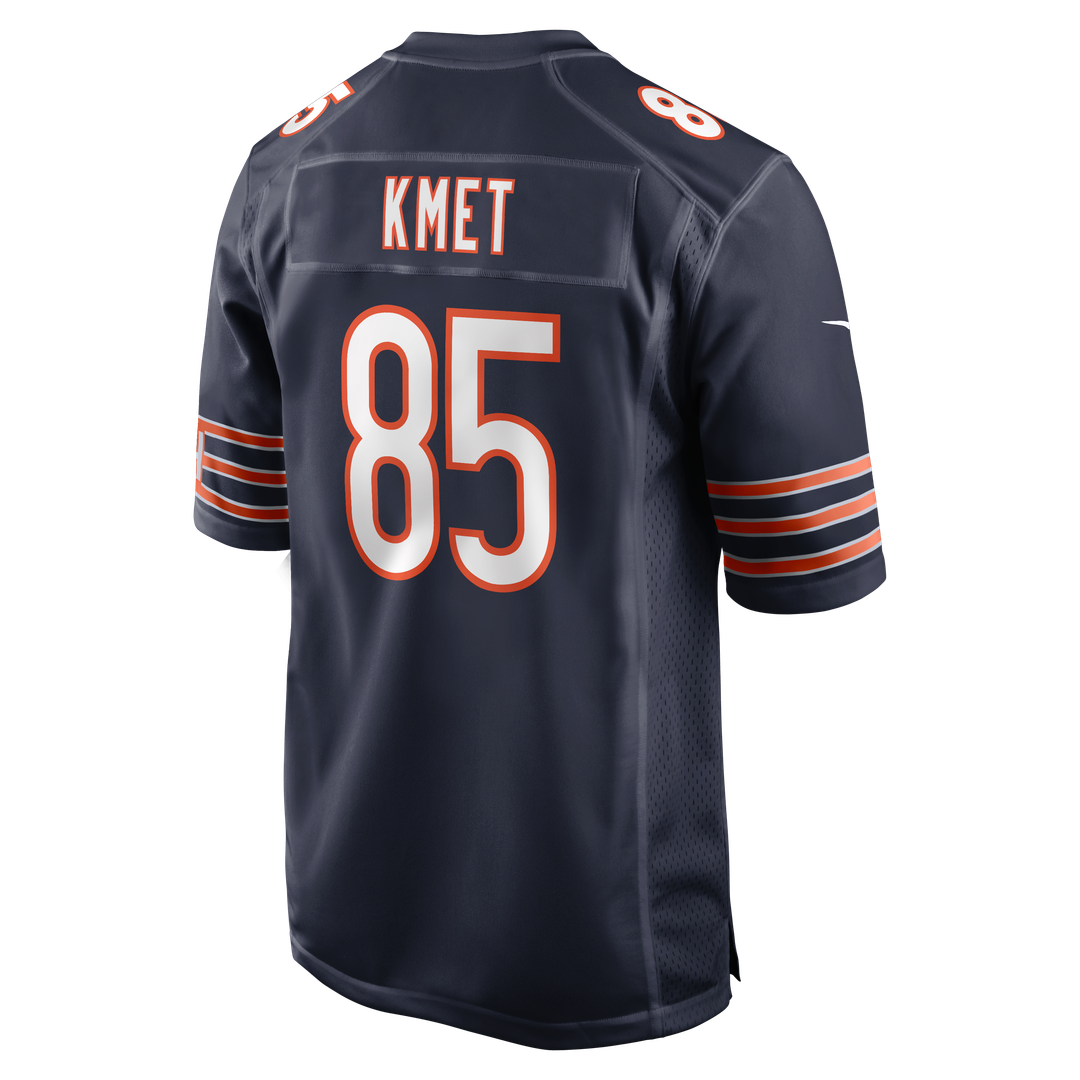 Men's Nike Chicago Bears Cole Kmet Navy Player Game NFL Jersey