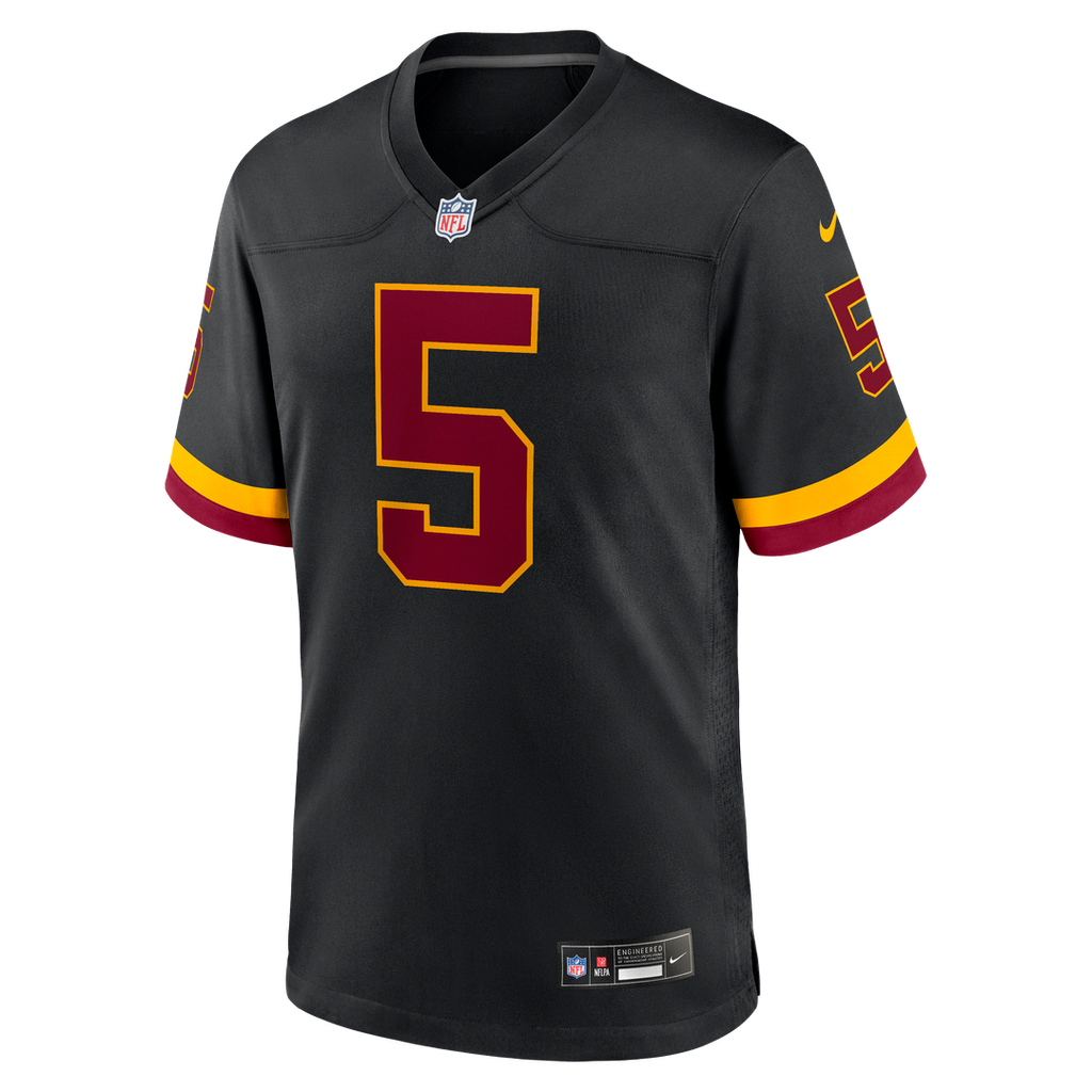 Men's Nike Washington Commanders Jayden Daniels Burgundy Game NFL Jersey