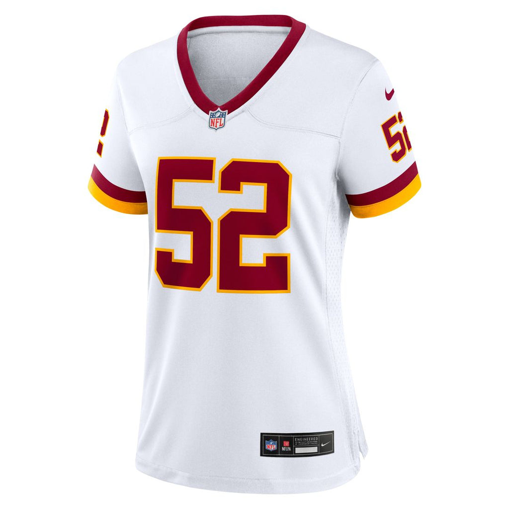 Women's Nike Washington Commanders Sonny Styles White Game Super Bowl Era NFL Jersey