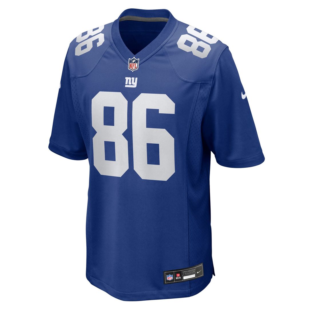 Men's Nike New York Giants Thomas Fidone II Royal Team Game NFL Jersey