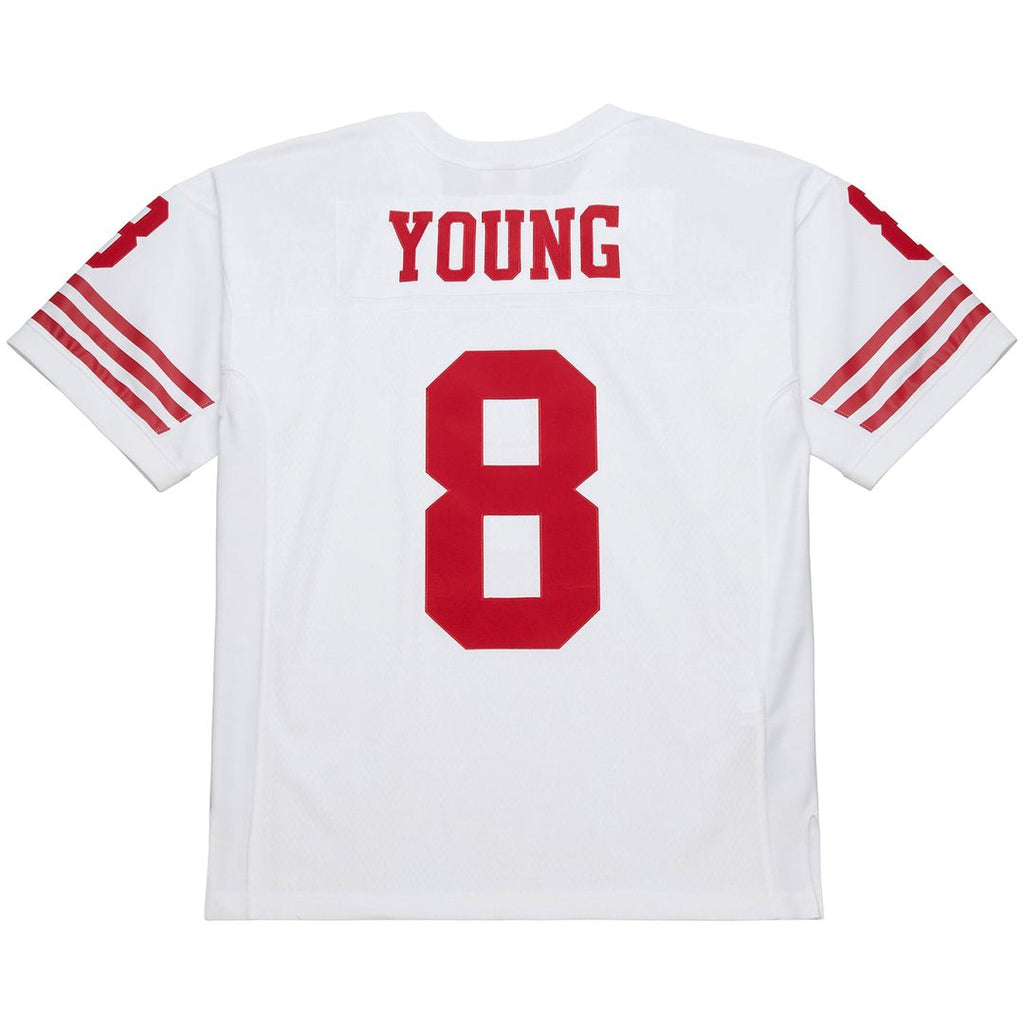 Men's Mitchell & Ness San Francisco 49ers Steve Young White 1994 Legacy Replica NFL Jersey