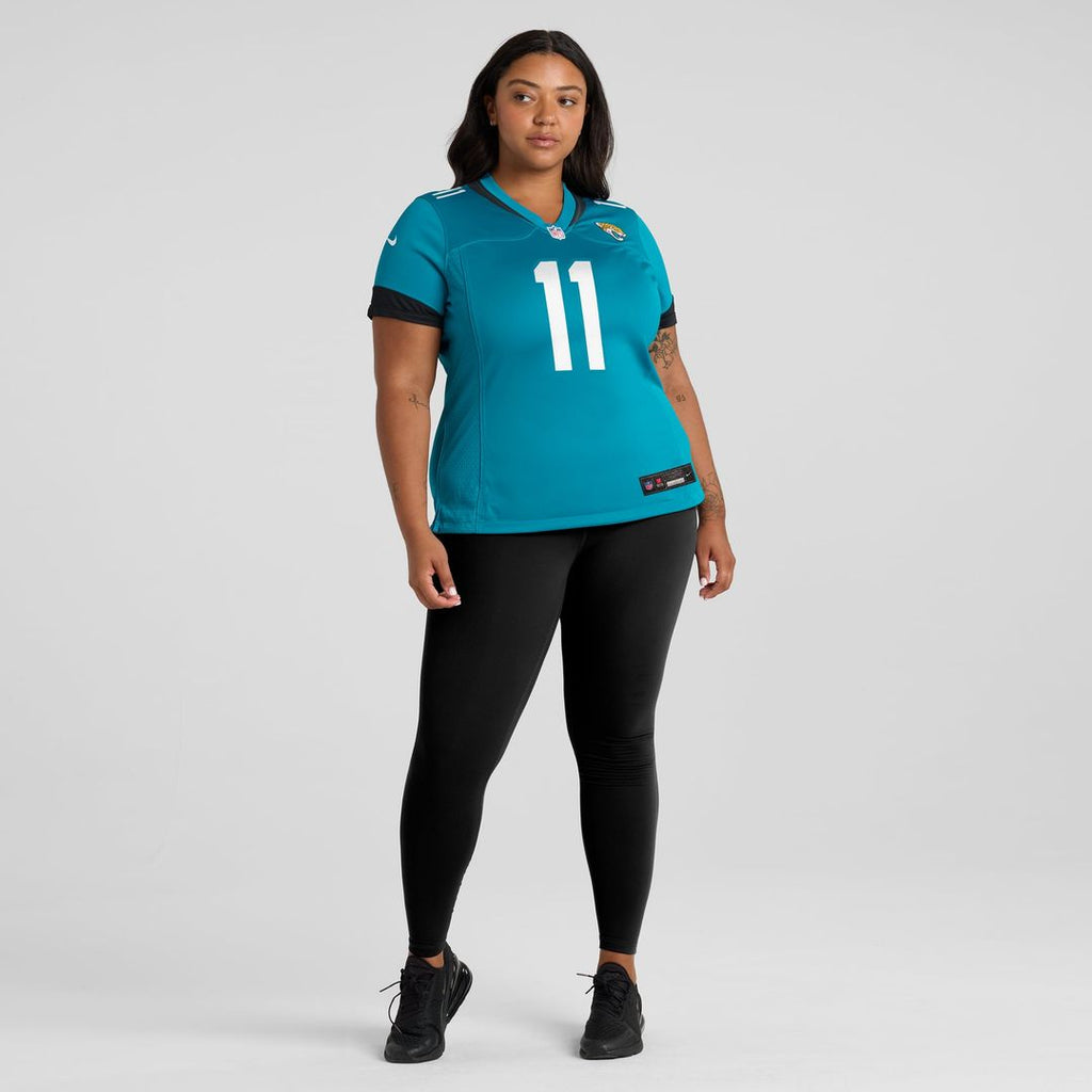Women's Nike Jacksonville Jaguars Parker Washington Teal Team Game NFL Jersey