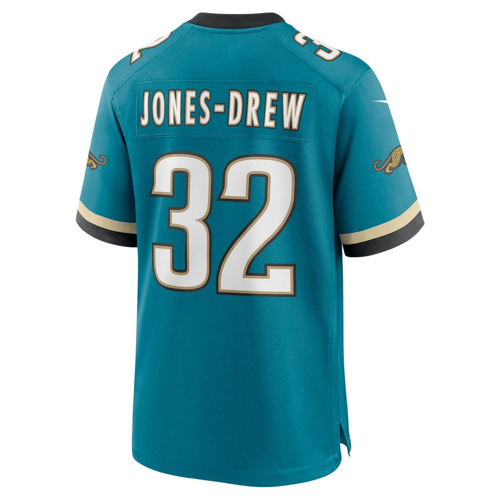 Men's Nike Jacksonville Jaguars Maurice Jones-Drew Teal Retired Player Alternate Game NFL Jersey