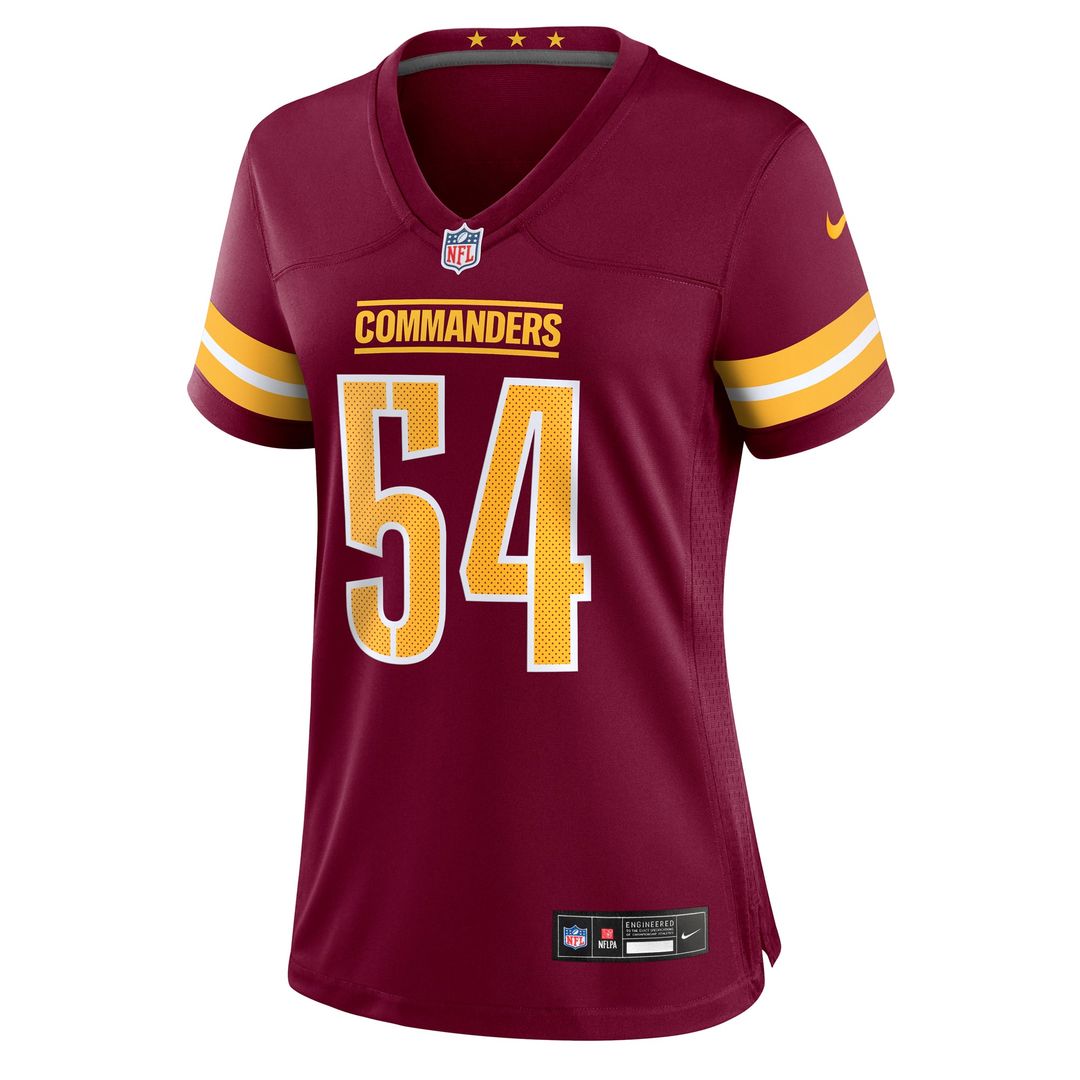 Women's Nike Washington Commanders Bobby Wagner Burgundy Team Game NFL Jersey