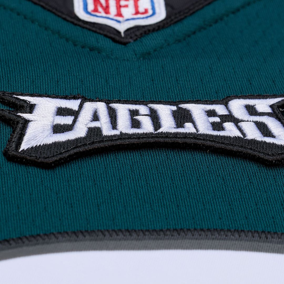 Men's Mitchell & Ness Philadelphia Eagles Nick Foles Midnight Green Legacy Replica NFL Jersey