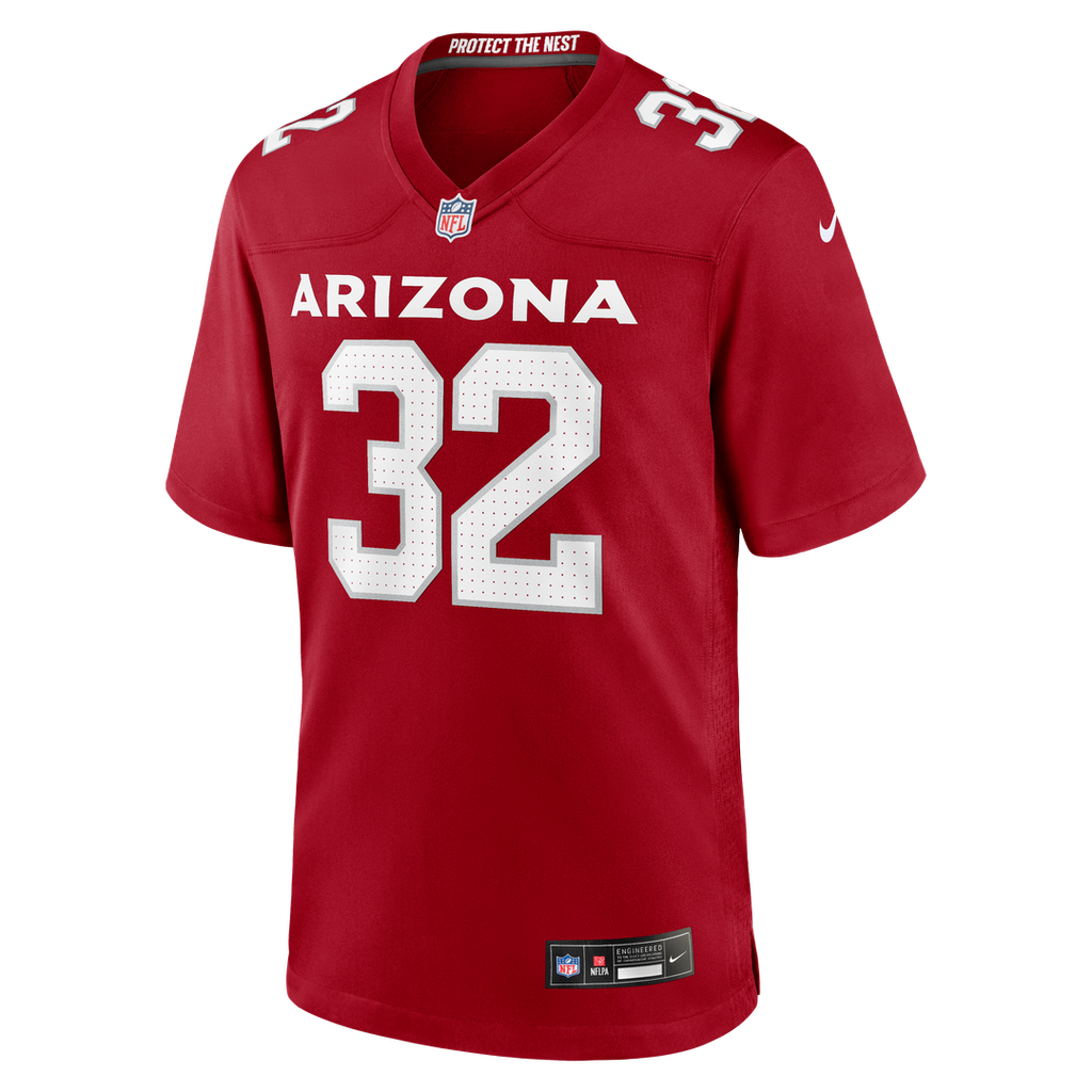 Men's Nike Arizona Cardinals Joey Blount Cardinal Game NFL Jersey
