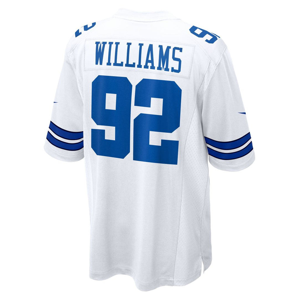 Men's Nike Dallas Cowboys Quinnen Williams Navy Team Game NFL Jersey