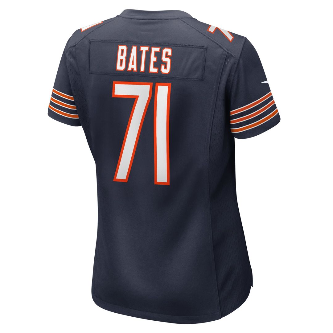 Women's Nike Chicago Bears Ryan Bates Navy Game NFL Jersey