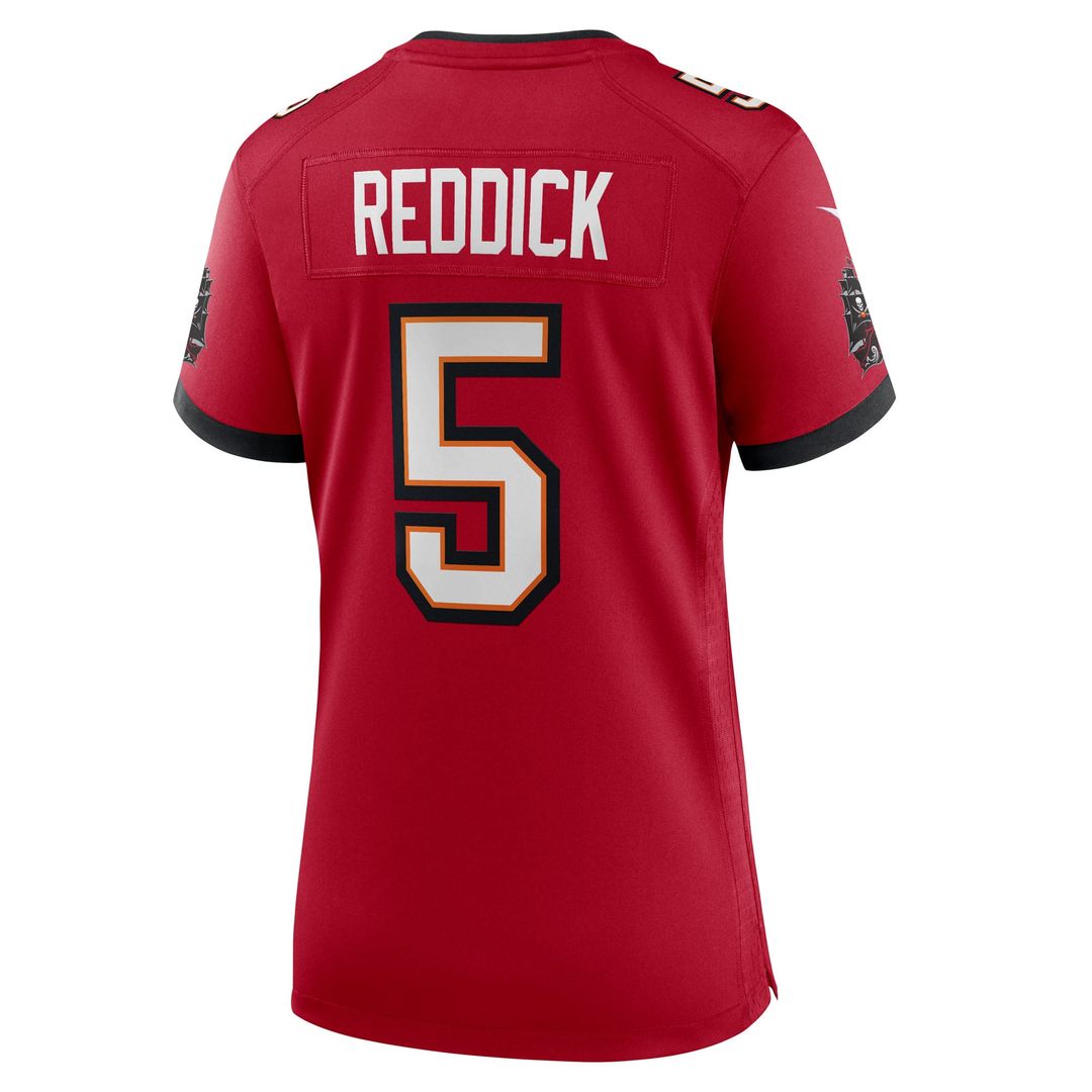 Women's Nike Tampa Bay Buccaneers Haason Reddick Red Team Game NFL Jersey