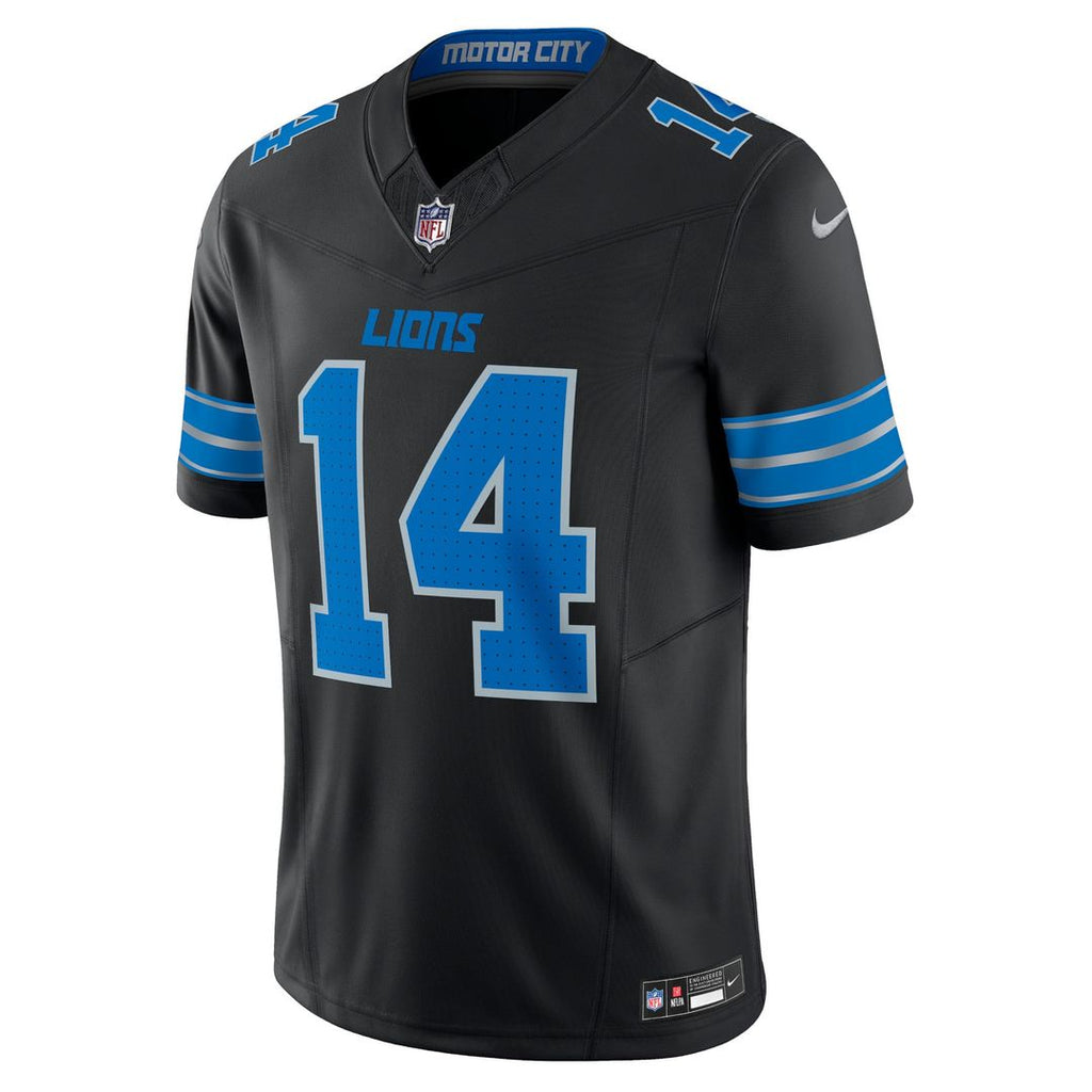 Men's Nike Detroit Lions Amon-Ra St. Brown Black 2nd Alternate Vapor F.U.S.E. Limited NFL Jersey