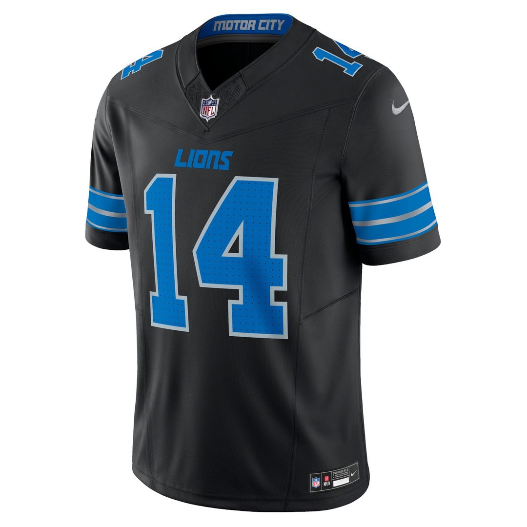 Men's Nike Detroit Lions Amon-Ra St. Brown Black 2nd Alternate Vapor F.U.S.E. Limited NFL Jersey