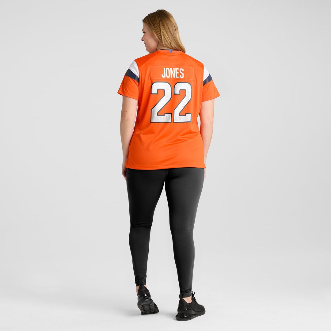 Women's Nike Denver Broncos Brandon Jones Orange Team Game NFL Jersey