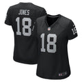 Women's Nike Las Vegas Raiders Jack Jones Black Game NFL Jersey