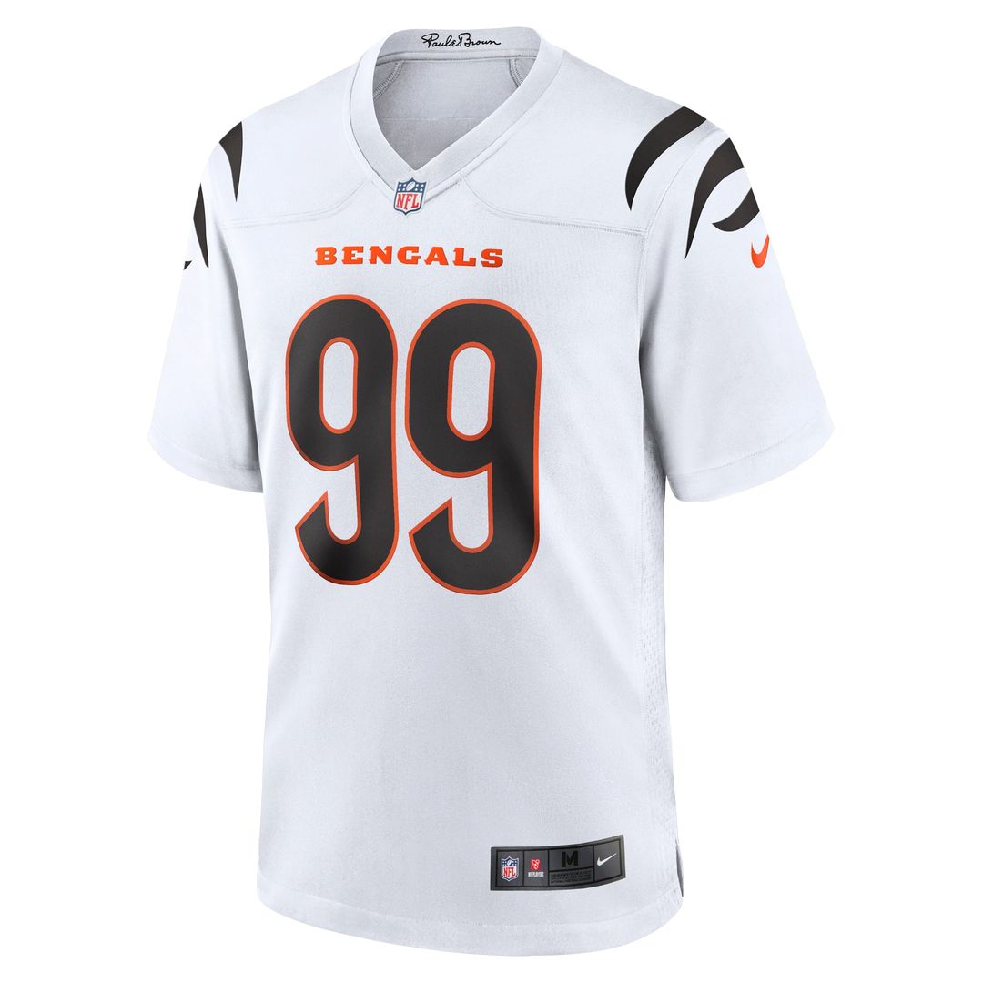 Men's Nike Cincinnati Bengals Myles Murphy Orange Alternate Game NFL Jersey