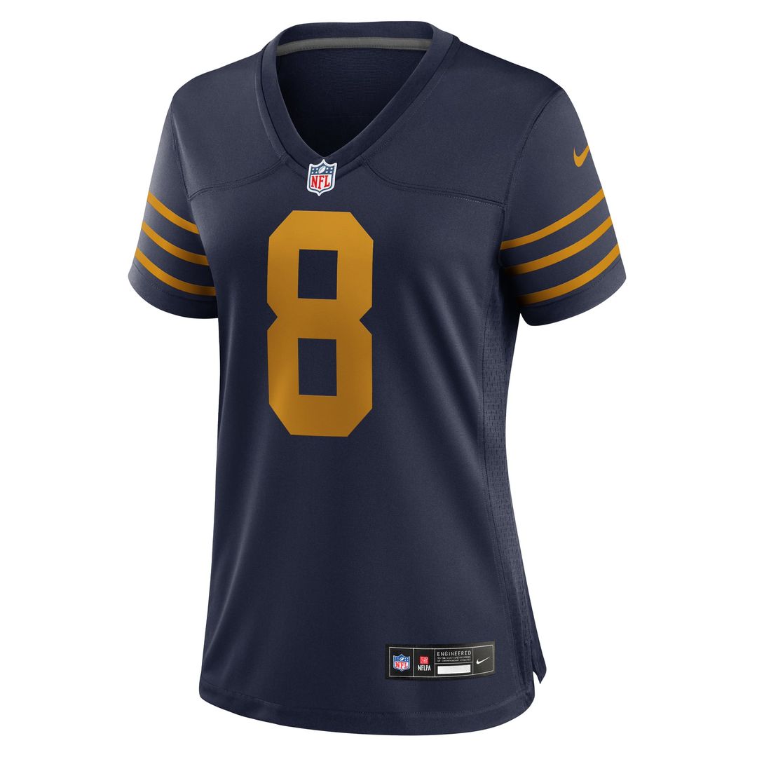 Women's Nike Green Bay Packers Josh Jacobs Navy The 1923 Classic Game NFL Jersey