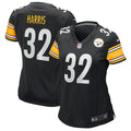 Women's Nike Pittsburgh Steelers Franco Harris Black Game Retired Player NFL Jersey