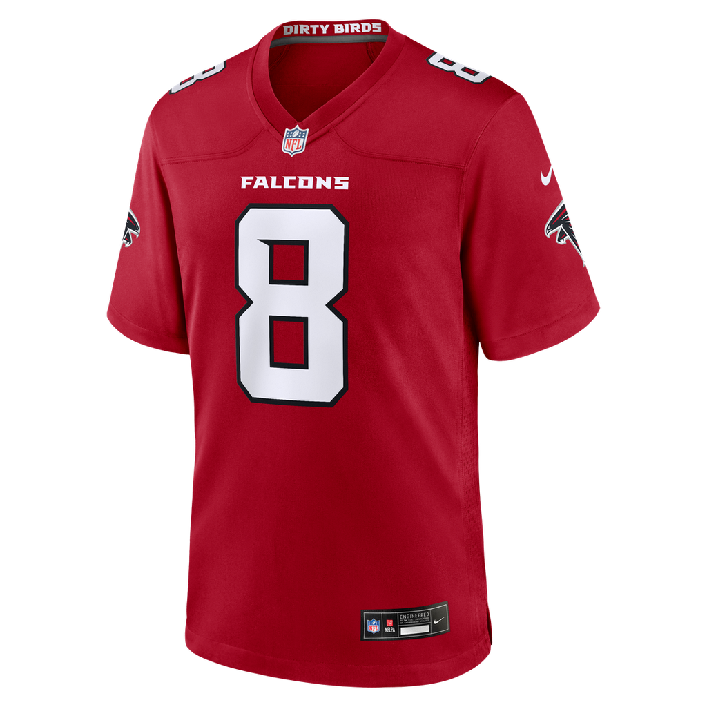 Men's Nike Atlanta Falcons Kyle Pitts Sr. Red Game NFL Jersey