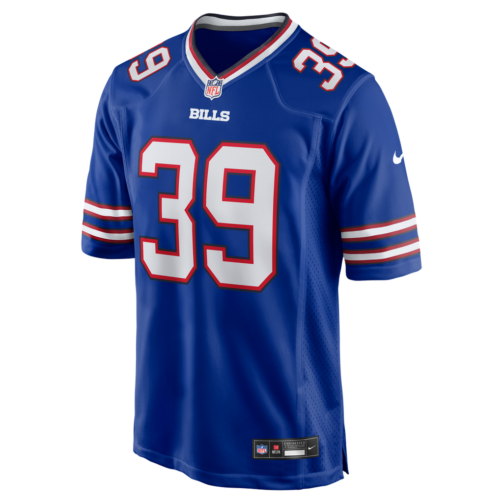 Men's Nike Buffalo Bills Tommy Doman Royal Team Game NFL Jersey