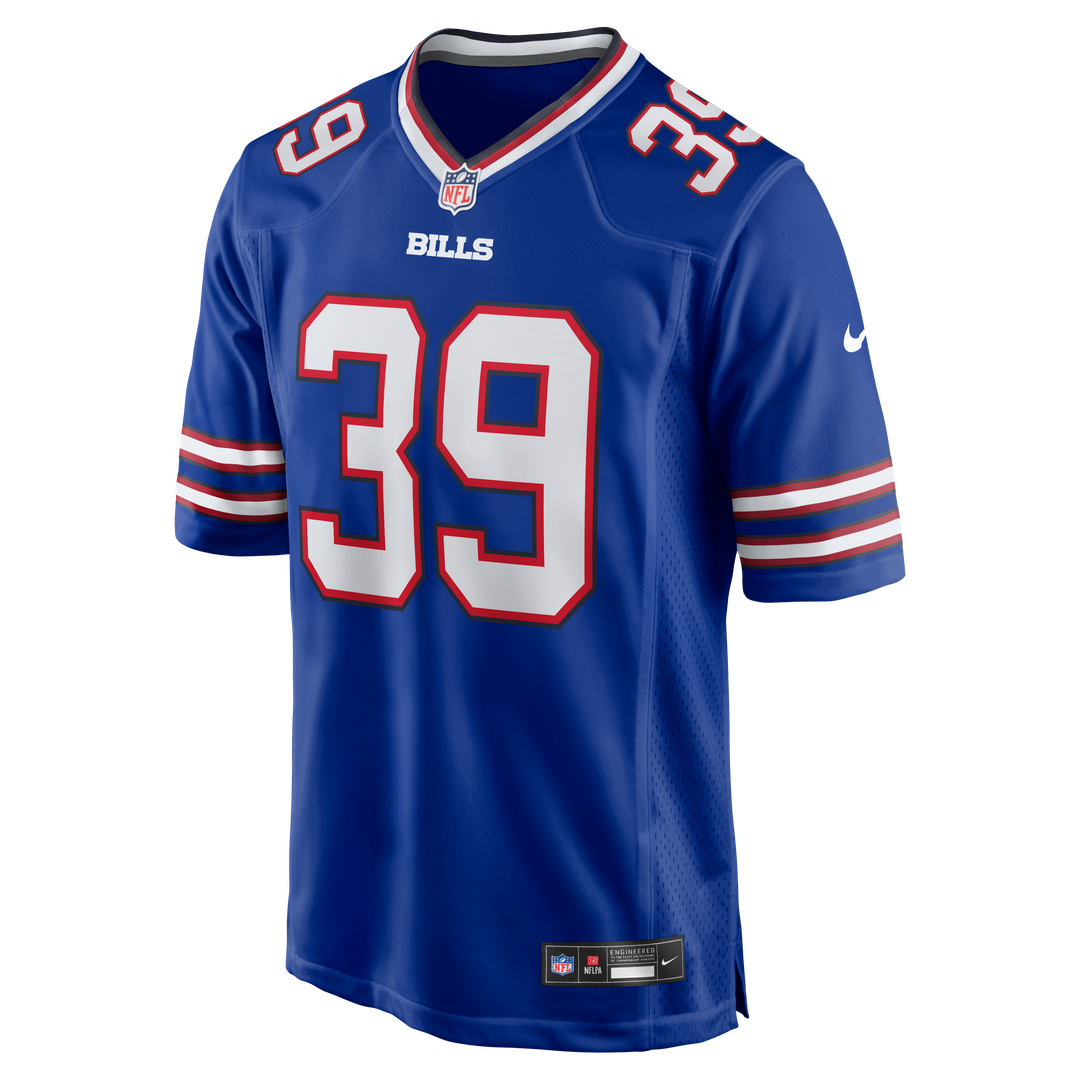 Men's Nike Buffalo Bills Tommy Doman Royal Team Game NFL Jersey