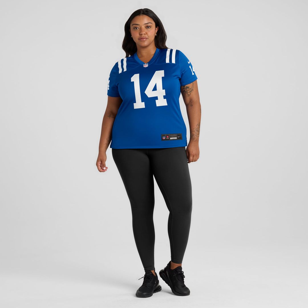 Women's Nike Indianapolis Colts Alec Pierce Royal Player Game NFL Jersey