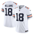 Men's Nike Chicago Bears Caleb Williams White Vapor F.U.S.E. Limited NFL Jersey