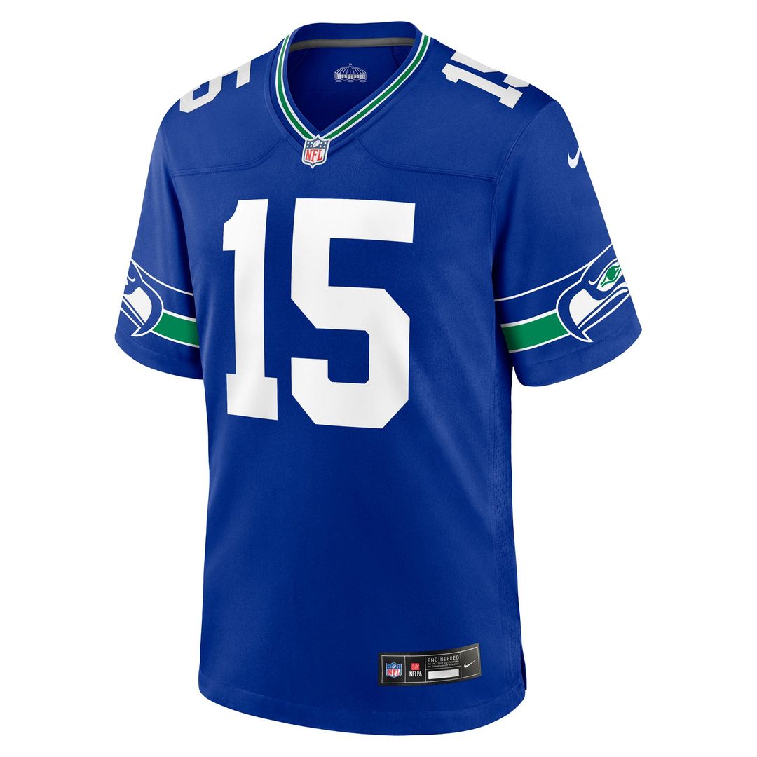 Men's Nike Seattle Seahawks Tory Horton Royal Alternate Game NFL Jersey