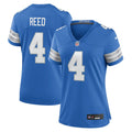 Women's Nike Detroit Lions D.J. Reed Blue Team Game NFL Jersey