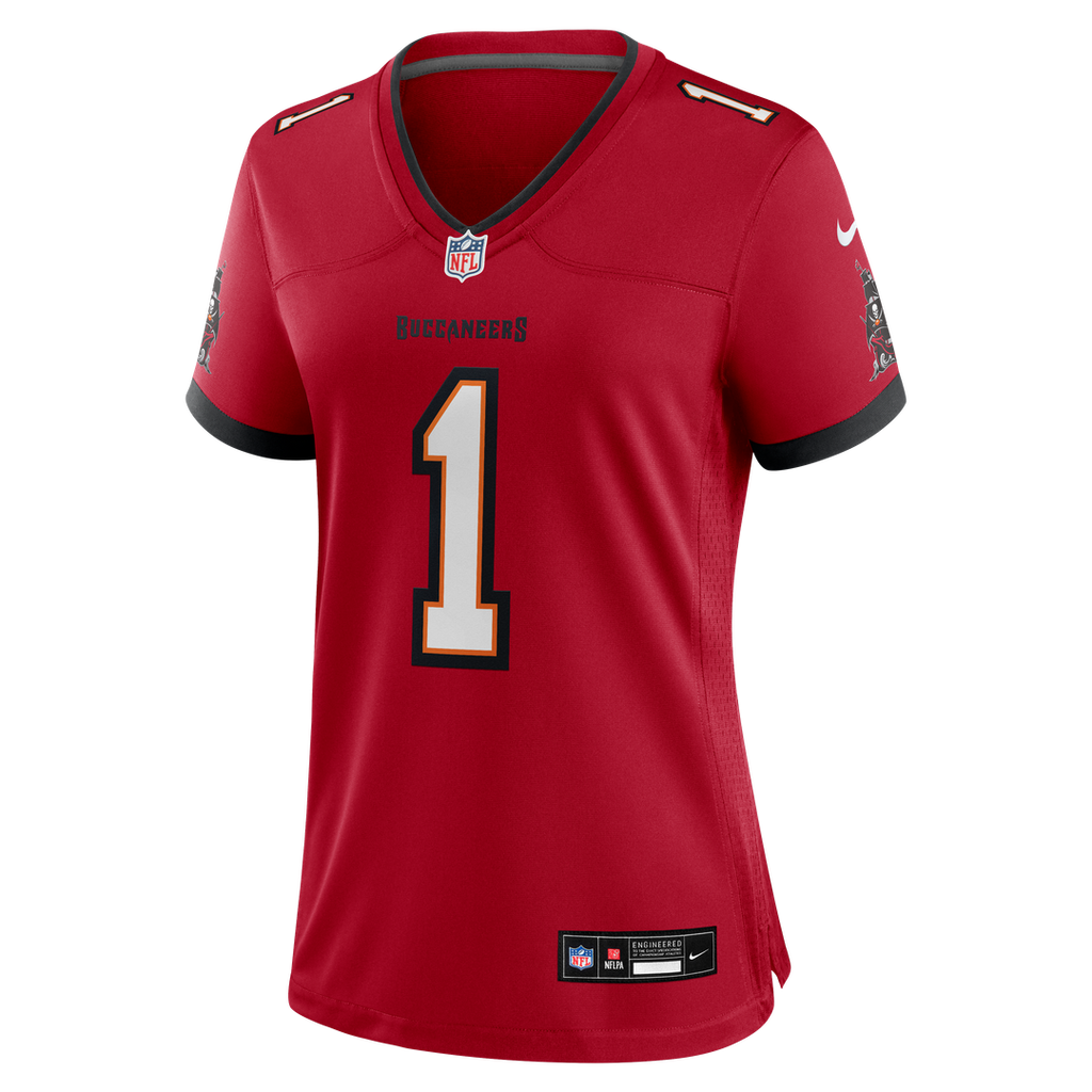 Women's Nike Tampa Bay Buccaneers Kenneth Gainwell Red Team Game NFL Jersey