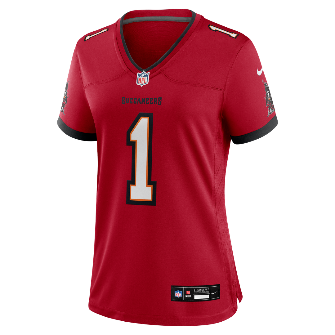 Women's Nike Tampa Bay Buccaneers Kenneth Gainwell Red Team Game NFL Jersey