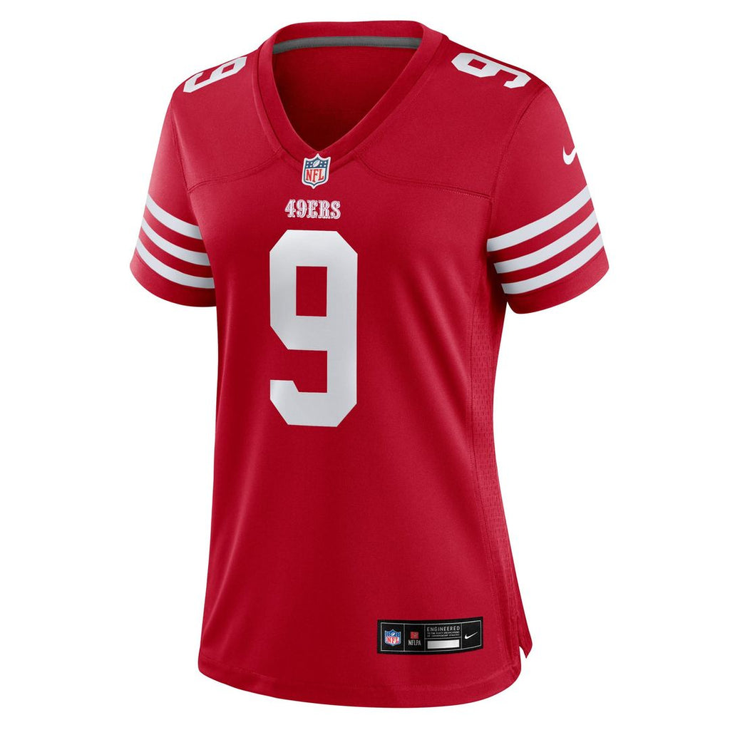 Women's Nike San Francisco 49ers Skyy Moore Scarlet Team Game NFL Jersey