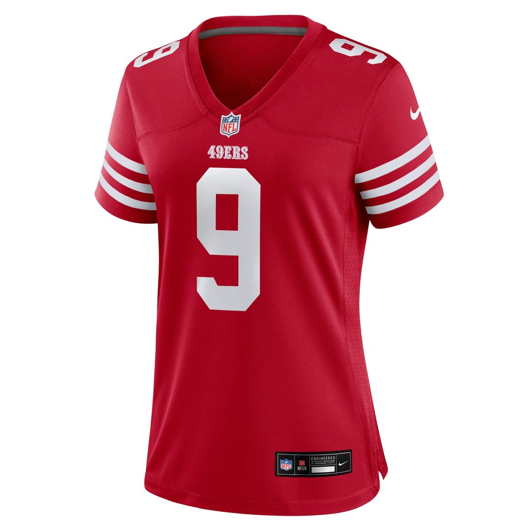 Women's Nike San Francisco 49ers Skyy Moore Scarlet Team Game NFL Jersey