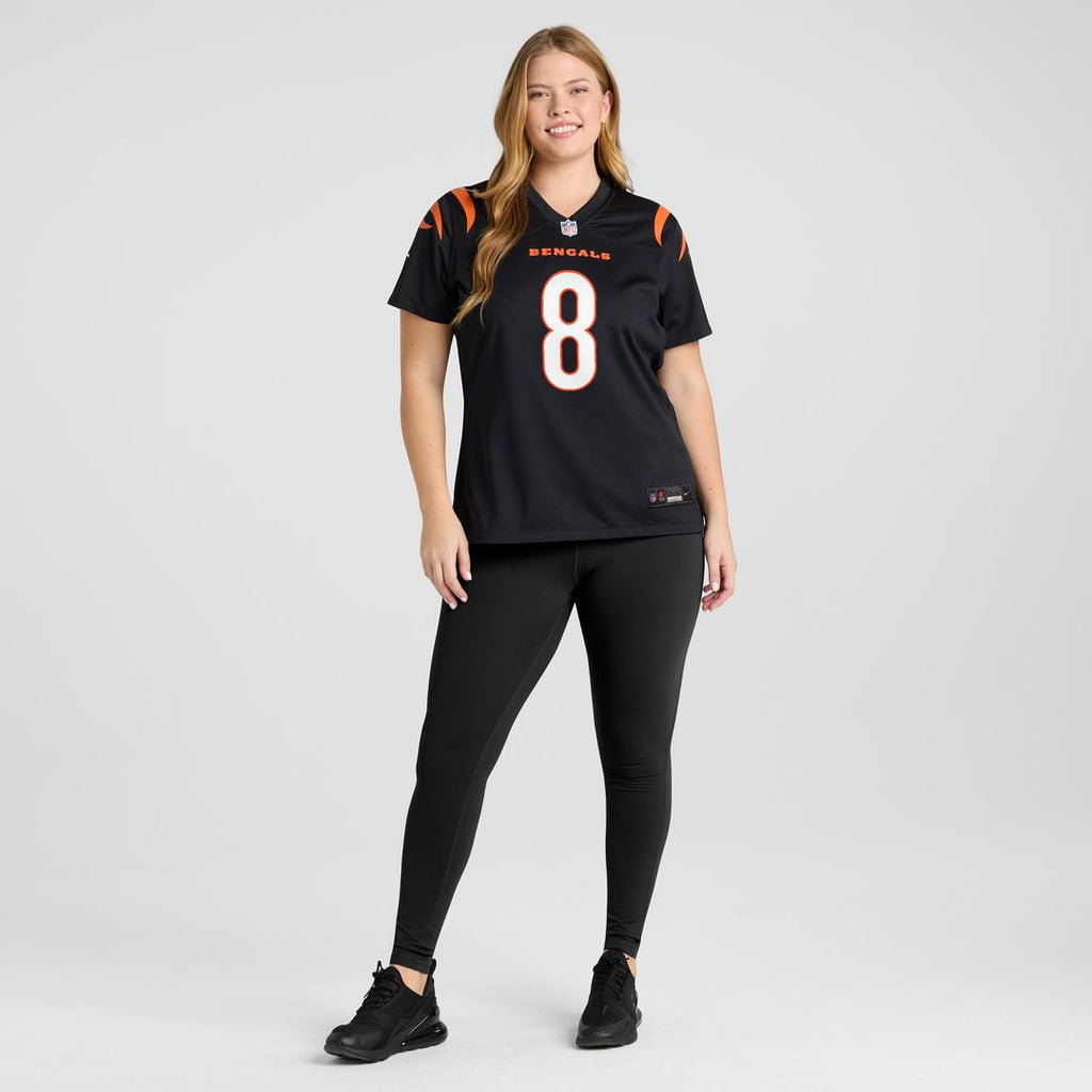 Women's Nike Cincinnati Bengals Ryan Rehkow Black Game NFL Jersey