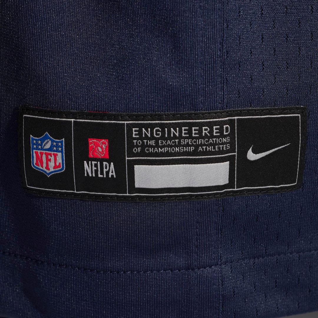 Men's Nike Chicago Bears Malik Muhammad Navy Team Game NFL Jersey