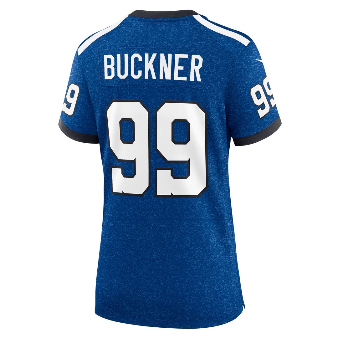 Women's Nike Indianapolis Colts DeForest Buckner Royal Indiana Nights Alternate Game NFL Jersey