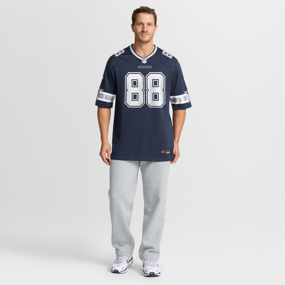 Men's Nike Dallas Cowboys CeeDee Lamb Navy Game NFL Jersey