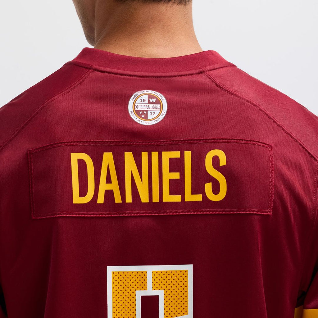 Men's Nike Washington Commanders Jayden Daniels Burgundy Player Game NFL Jersey
